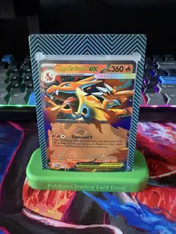 Pokemon TCG Mega Charizard Y EX MEP 030 Promo (Mega Charizard Tin) - NM - Image 1