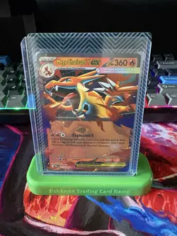 Pokemon TCG Mega Charizard Y EX MEP 030 Promo (Mega Charizard Tin) - NM - Image 3