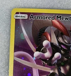 Armored Mewtwo SM228 MP/LP Mint Sun and Moon Black Star Promo Pokemon - Image 3