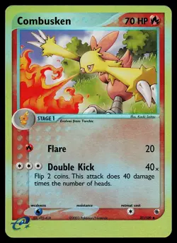 Pokemon Card - Combusken Ruby & Sapphire 27/109 Reverse Holo Uncommon - Image 1
