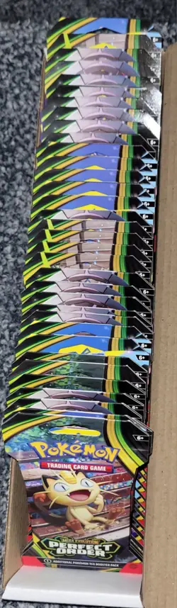 Perfect Order POKEMON Sleeve Packs LOT OF 35 - Image 1
