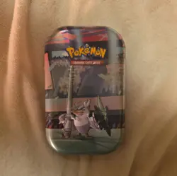 Pokemon TCG - Galar Power SIRFETCH’D Mini Tin - 2 Booster Packs *SEALED* - Image 1