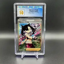 CGC 10 Pristine Marnie's Pride 171/172 SWSH Brilliant Stars Card Blue Label - Image 3