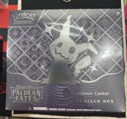 Pokemon Scarlet & Violet Paldean Fates Pokemon Center ETB Factory Sealed ** - Image 1
