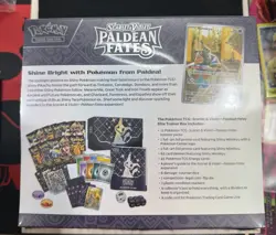 Pokemon Scarlet & Violet Paldean Fates Pokemon Center ETB Factory Sealed ** - Image 2
