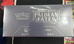 Pokemon Scarlet & Violet Paldean Fates Pokemon Center ETB Factory Sealed ** - Image 3