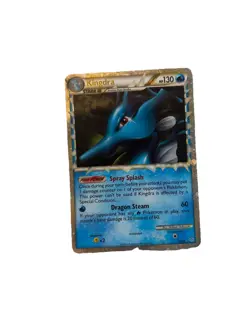 Pokemon - Kingdra 85/95 Prime Holo Heart Gold Soul Silver Unleashed LP Card - Image 1