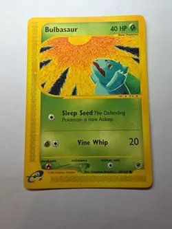 Bulbasaur 95/165 Pokemon TCG Expedition Base Set Non Holo NM - Image 1