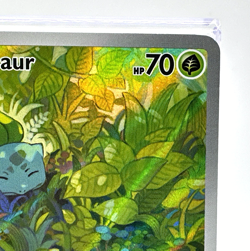 Pokemon Scarlet&Violet: 151 Bulbasaur 166/165 Illustration Rare (IR) NM Clean - Image 3