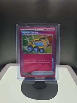 Pokemon Precious Trolley 185/191 Sv08 Surging Sparks ACE SPEC Rare Holo - Image 1