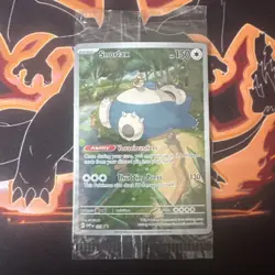 Pokemon 151 TCG Snorlax 051 SV: Scarlet & Violet ETB Black Star Promo Sealed NM - Image 1
