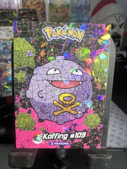 Koffing #109 - Cracked Ice Holo - Crystal Collection 2024 - Pokemon Card - Image 1