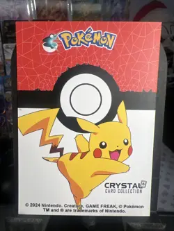 Koffing #109 - Cracked Ice Holo - Crystal Collection 2024 - Pokemon Card - Image 2
