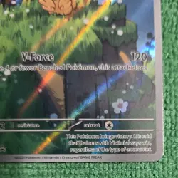 Pokemon TCG Victini Illustration Rare SVP 208 Black Star Promo - Image 3