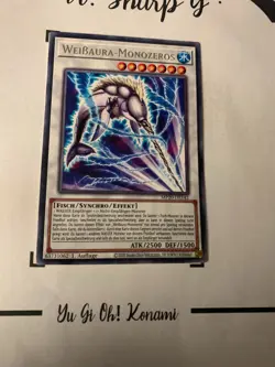 WEIssAURA-MONOZEROS - 1. AUFLAGE MP20-DE142 DEUTSCH Yu-Gi-Oh! CARD RARE KONAMI - Image 4