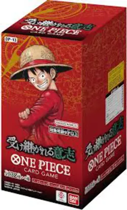 One Piece Card Game - Carrying On His Will OP-13 Booster Box (Japanese) - Image 1