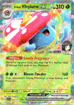 Erika's Vileplume ex 003/217 - ME: Ascended Heroes - Holo - NM - Image 1