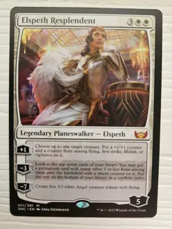 MTG Elspeth Resplendent Streets of New Capenna Regular Card - Image 1