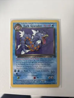 Pokemon TCG Team Rocket Dark Gyarados 25/82 Non-Holo Card VG/NM - Image 1