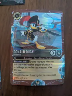 Disney Lorcana TCG Donald Duck Foil Promo 15/P3. Extremely Rare - Image 1