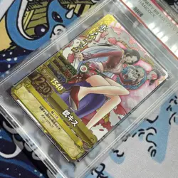 Boa Hancock Berry Match C496 PSA 10 One Piece Card POPULATION 9 - Image 2