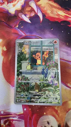 Pokemon Charmander 044 SV Scarlet Violet Promo Holo Card TCG NearMint Pack Fresh - Image 1
