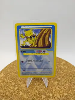Pokemon funskool card Vintage Abra 2004 Nintendo Creatures India - Image 1