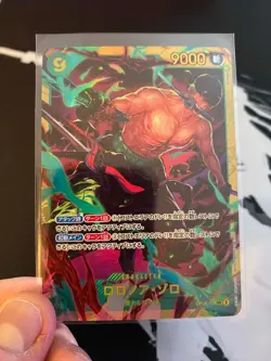One Piece Card (Japanese) - Roronoa Zoro SEC - OP06-118 - Image 2