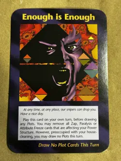 Enough Is Enough ILLUMINATI Card Game Donald Trump Assassins INWO Steve Jackson - Image 1