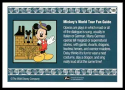 Daisy the Diva #189 World Tour Disney Collector's Cards Impel - Image 2