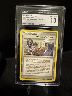 Mr. Stone's Project 88/110 EX Holon Phantoms 2006 Pokemon Card CGC 10 Gem Mint - Image 1