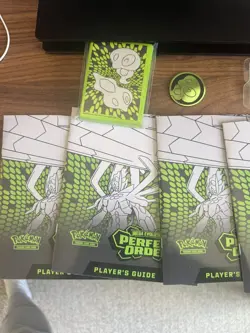 Lot of 1 Perfect Order ETB Card Sleeves - Dice x 1 - Coin x 1. players guide x4 - Image 3