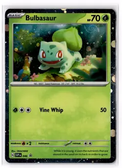 Bulbasaur - (Cosmos Holo) 046 SV: Scarlet & Violet Promo Cards Holo LP - Image 1