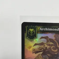 Archimonde the Defiler NM Card Timewalkers World of Warcraft TCG Holo Foil - Image 3