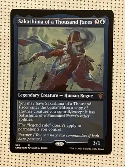 Sakashima of a Thousand Faces (Foil Etched) Commander Legends Foil - Image 1