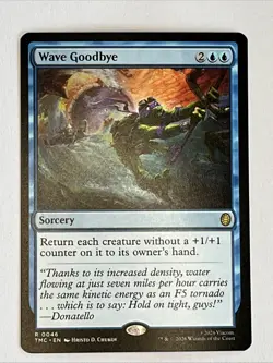 x1 Wave Goodbye - R MTG Commander: Teenage Mutant Ninja Turtles M/NM, - Image 1