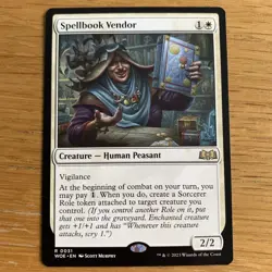 MTG Spellbook Vendor 0031 Wilds of Eldraine M/NM - Image 1