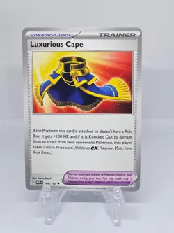 166/182 LUXURIOUS CAPE | UNCOMMON TRAINER | PARADOX RIFT POKEMON CARD - Image 1