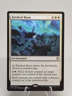 Kindred Boon X1 C17 MTG Commander 2017 - Image 1