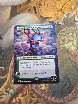Kiora, Behemoth Beckoner Borderless MTG Secret Lair - Pack Fresh - - Image 1