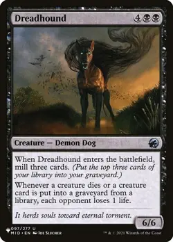 Dreadhound - The List Reprints - U - #097/277 - NM - Image 1