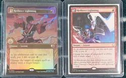 Redirect Lightning Showcase Foil 0343 & Non Foil 0151 Magic (MTG) Avatar: TLA - Image 1