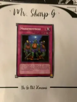 MASSENHYPNOSE - 1. AUFLAGE FOTB-DE058 DEUTSCH Yu-Gi-Oh! CARD COMMON KONAMI - Image 2