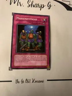 MASSENHYPNOSE - 1. AUFLAGE FOTB-DE058 DEUTSCH Yu-Gi-Oh! CARD COMMON KONAMI - Image 4