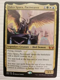 MTG Falco Spara, Pactweaver Streets of New Capenna Regular Card - Image 1