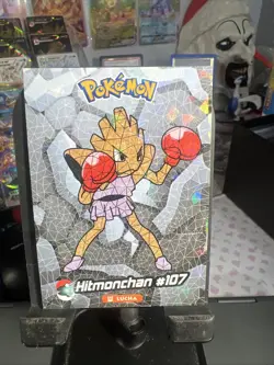 Hitmonchan #107 - Cracked Ice Holo - Crystal Collection 2024 - Pokemon Card - Image 1