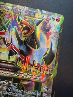 Pokemon - M Houndoom EX Full Art Holo Card 154/162 Breakthrough - NEAR MINT (NM) - Image 5
