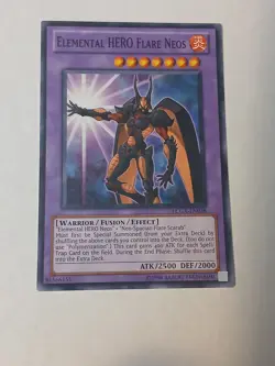 Yu-Gi-Oh Elemental Hero Flare Neos 1st Edition LCGX-EN058 Common Card - Image 2