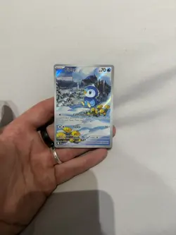 Pokemon Card Piplup 098/094 Illustration Rare Phantasmal Flames Near Mint - Image 1