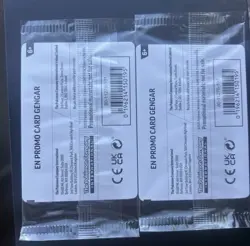 Pokemon Gengar GameStop Promo Stamped Card English SEALED X2 - Image 2